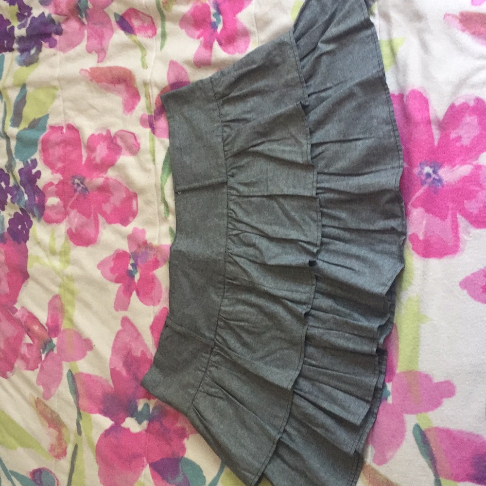 Gray skirt